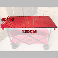 Table pliante universelle pour camping-car, grande table rectangulaire pliable pour extérieur, idéale pour le camping et les événements.