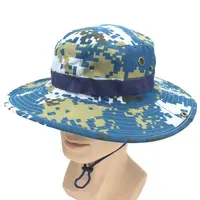 Boné camuflado militar, chapéu estilo boonie, chapéu militar, de camuflagem, masculino, esportivo, para área externa, para pesca, caminhadas, caça, 60cm
