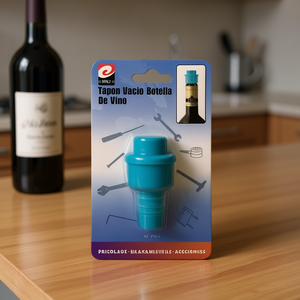 Tapón de vacío de silicona para botella de vino, 12 piezas, para la conservación de botellas de vino - Product Image 3