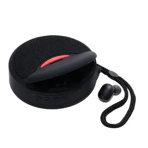 TWS Earphone Kontrol Sentuh Headset Mini Tahan Air Headphone In-Ear Hands Free Headphone True Wireless Earbud Speaker