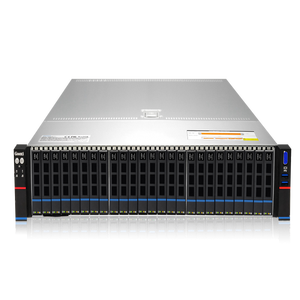 เซิร์ฟเวอร์แบบ 2U รองรับซีพียู <span class=keywords><strong>AMD</strong></span> Epyc 7002/7003 สองตัว พร้อมหน่วยความจำ DDR4 32 ช่อง, ฮาร์ดดิสก์ SATA/SAS 2.5 นิ้ว 24 ช่อง และการ์ดเร่งความเร็ว PCIe4.0 6 ช่อง พร้อมชุดแร็คเซิร์ฟเวอร์ - Product Image 2
