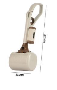 <span class=keywords><strong>Pelle</strong></span> à déjections canines portable à long manche facile à utiliser avec distributeur de sacs à déjections intégré - Product Image 2