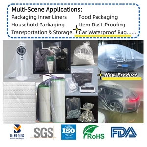 Sac de voiture étanche en PE-BD robuste (épaisseur/tailles personnalisées) protège contre les inondations, la poussière et les déjections d'oiseaux - Product Image 6