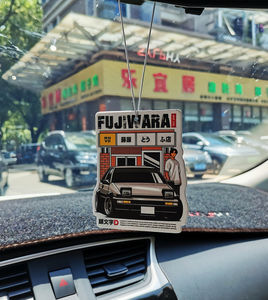 Starker und lang anhaltender Duft Letzte 17-23 Tage Hängender Duft für Auto oder Home Custom Logo Design Hängendes Papier Auto Lufter frischer - Product Image 4