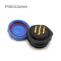 Connecteur étanche IP68 de qualité industrielle PSCCONN SP29 à 7 broches, compatible avec Weipu, prise de courant haute puissance pour équipement lourd
