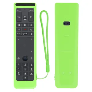 Casing Remote Control untuk XFinity Comcast XR15, pelindung silikon ramah kulit tahan guncangan dapat dicuci dengan suara