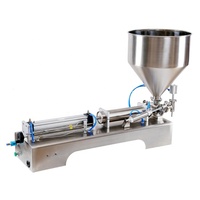 Mesin Pneumatik Semi-Otomatis Stainless Steel 304 Kapasitas Tinggi Bersertifikasi CE untuk Jus, Minuman, Minyak, Krim, Selai Kacang, dan Kertas