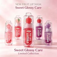 LSFAIRY LG182 Huile à lèvres effet miroir transparent en gros sous marque privée, non collante, hydratante, repulpante, saveur fruitée, végane, sans cruauté animale