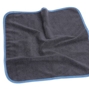 16 X 16 All-Purpose Microfiber Cleaning <b>Towel</b> for Kitchen 300 GSM Shrink-Resistant HD Binding Edge Reinforced Overlock <b>Stitch</b> - Product Image 4