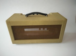 5F2A Grand Point to Point All Tube Guitare Combo Amplificateur <span class=keywords><strong>Tête</strong></span> en Tweed Couleur avec Volume Tone Control Single 6V6 Output Tube <span class=keywords><strong>5W</strong></span> - Product Image 2
