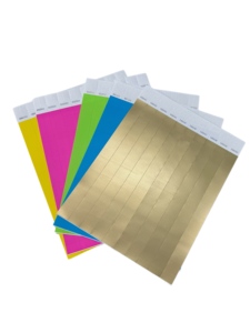 Bracelets personnalisables imprimables 19x250mm pour imprimante laser, bracelets jetables en fibre PET pour événements et <span class=keywords><strong>admission</strong></span> - Product Image 1