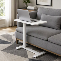 Table de travail réglable en hauteur, économique, facile à assembler, durable, style moderne, pour ordinateur, bureau à domicile