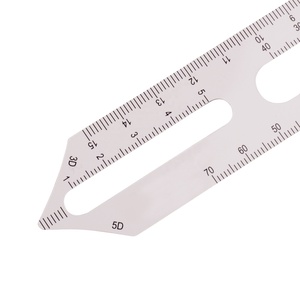 Diseño <span class=keywords><strong>de</strong></span> <span class=keywords><strong>moda</strong></span> personalizado PVC Oftalmología regla pupilar distancia (PD) herramienta <span class=keywords><strong>de</strong></span> medición - Product Image 3