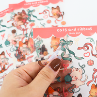 Autocollant de scrapbooking personnalisé, étiquette décorative mignonne pour journal, carnet, autocollant DIY pour enfants