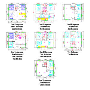 Livraison gratuite Granny Mobile Full 20Ft Facile à Pliable Pliant 3 2 1 Chambres Conteneur Portable Minuscule Maison Préfabriquée Préfabriquée - Product Image 5