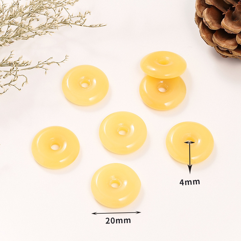 17 Yellow safety buckle, 20mm