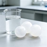 Boule flottante creuse en plastique HDPE pour bassin de stockage de liquides chimiques en extérieur