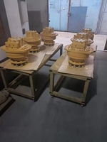 Moteur hydraulique OEM MS18-2G21-F19-1120-500 Poclain MS MS18 MS11 MS25 MS05 MS35 Moteur d'entraînement final à arbre de roue à double vitesse