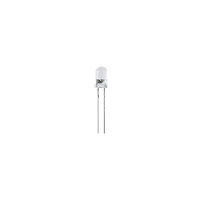 Juhong IR333-Apeak LED infrarouge multi-longueurs d'onde à flux intense, pas de filtre, espacement des broches 2,54 mm, conducteur à fil doré 5 mm, 1000 pièces, fumée, dimmable