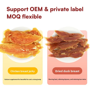 Friandises Naturelles pour Chiens Marque Blanche : Viande Séchée de Poulet et Canard, Riches en Protéines, Faibles en Matières Grasses, Snacks d'Entraînement Premium et Sains, Fabricant Grossiste - Product Image 4