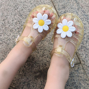 Nouvelles Chaussures Décontractées Mignonnes pour Filles 2026 - Modèle Petite Fleur de Chrysanthème avec <span class=keywords><strong>Bandeau</strong></span> Princesse en Gelée - Product Image 3
