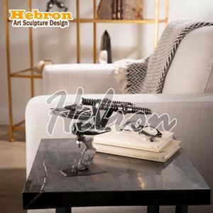 Estatua de Toro de Estilo Nórdico, Arte Folclórico, Decoración Geométrica de Metal para Escritorio y Estante, Patrón Animal, Tema de Jardín, Excelente Idea de Regalo - Product Image 6
