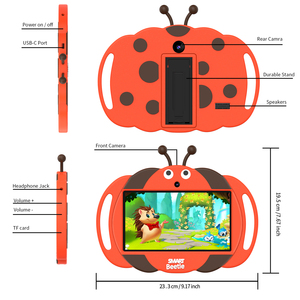 2024 Xuất Khẩu 7Inch Trẻ Em Tablet PC Android Trẻ Em Của Chống-Mùa Thu Giáo Dục 4GB + 32GB 3500MAh Trẻ Em Học Tập Máy Tính Bảng - Product Image 6