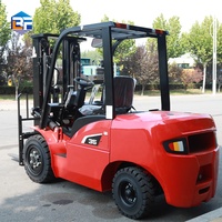 Livraison gratuite BFL chariot élévateur diesel chariot élévateur 3 tonnes 5 tonnes CE EPA avec positionneur de fourche et manette de vitesse latérale chariot élévateur d'entrepôt