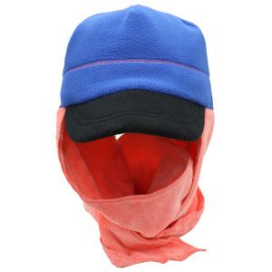 Adult Fleece Baseball <b>Cap</b> With Scarf Neck Protector Adjustable Warm Windproof Hat For Men Women Winter Outdoor Use - Product Image 1