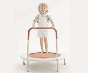 Trampoline de fitness pliable de 36 pouces, sûr, durable, écologique, pour la maison, mini trampoline de gymnastique, rebondisseur d'exercice, matériau PVC - Product Image 4