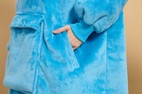 Sweat-shirt à capuche pour adulte, couverture d'hiver, polaire Sherpa, Ultra peluche, confortable, surdimensionné