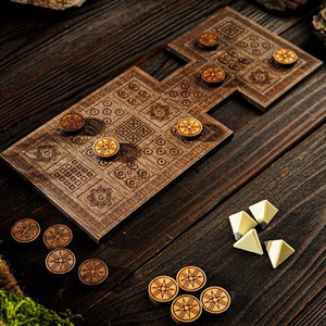 Antiguo <span class=keywords><strong>juego</strong></span> de mesa Mesopotamia Souvenir <span class=keywords><strong>Juego</strong></span> de veinte cuadrados Estrategia Rompecabezas Molino <span class=keywords><strong>Juego</strong></span> real de Ur - Product Image 2