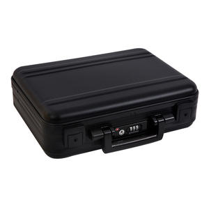 Portable Small Hard Bag Wholesale Travel Tool <strong>Box</strong> Suitcase with Key Lock Molded Aluminum <strong>Briefcase</strong> for Documents - Product Image 3
