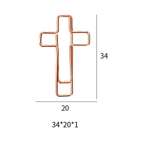 Thép Hình Dạng Sáng Tạo Tùy Chỉnh Thiết Kế Giấy Clip Bookmark Văn Phòng Trường Văn Phòng Phẩm Kim Loại Clip - Product Image 2