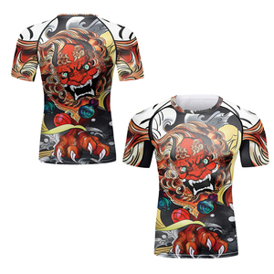T-shirt a Maniche Corte Traspirante con Stampa Digitale Personalizzata Z Super Saiyan Son Goku Anime Moda Uomo Cartone Animato - Product Image 1