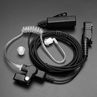 Oreillette à tube acoustique anti-bruit Ruibao pour talkie-walkie, compatible avec E8608MTP3100 MTP3150MTP3250E8628 E8600i
