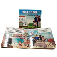 Brochures en papier couché personnalisées de haute qualité et bon marché pour l'éducation préscolaire des enfants avec impression offset