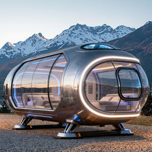 Espaces de Spectacle Temporaires dans les Parcs Urbains Capsule Préfabriquée pour Expositions d'Art Cinémas Mobiles Activités Culturelles - Product Image 1