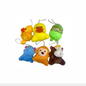 Plush Toys Funny Stuffed Animal Toys Fried Hair Foll Head Multi Color Pendant Bedtime Gifts Xmas Present Kid