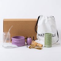 Geling Support de Fouet Matcha en Céramique Performance Fiable, Kit d'Accessoires Matcha Usine Directe, Fouet Chasen en Bambou avec Charme