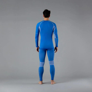 Custom Highly Functional Mens Seamless Thermal Set Underwear Warm Ski <strong>Base</strong> <strong>Layer</strong> Top and Tights Comfy Fits Like Second <strong>Skin</strong> - Product Image 5