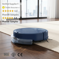 Aspirateur de voiture intelligent avec fonction de lavage, silencieux, nettoyage humide/sec, contrôlé par application, robot écologique pour utilisation en voiture