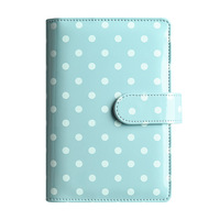 Carnet de notes en similicuir tendance avec pochette pour 100 enveloppes de budget, classeur à 6 anneaux A5, planificateur de budget avec poche