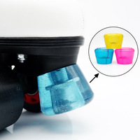 Freno de punta de goma ajustable personalizable para cada patín, tapón de material de PC para niñas y niños, tipo CN