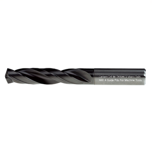 Carbide <b>Drill</b> Bit TA1044 5xD Nano TiAlN Coated With 4 <b>Guide</b> Pads For Machine Tools - Product Image 2