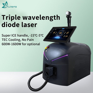 Appareil d'épilation au laser diode à 3 longueurs d'onde 808 nm certifié CE, équipement d'épilation indolore - Product Image 4