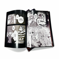 Impression offset personnalisée de magazines et mangas pour adultes, livres de bandes dessinées, en papier et carton, à bas prix