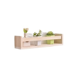 Wooden <b>Wall</b> Shelf 2 Tier Rectangle Multipurpose <b>Hanging</b> <b>Storage</b> For Plants And Decorations - Product Image 5