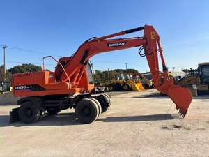 Excavadora de Ruedas Usada Doosan DH150W-7 en Venta, Componentes Principales: Motor, Cojinete, PLC, Sistema Hidráulico Resistente de 15 Toneladas - Product Image 4