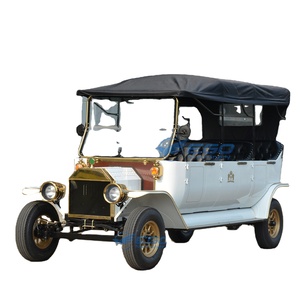 Voiture électrique rétro vintage classique de 11 places pour les mariages, petite voiture électrique vintage pour les voyages touristiques - Product Image 4